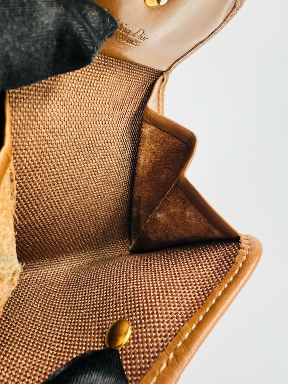 Christian Dior Honeycomb Coin Purse - Picture 9 of 9
